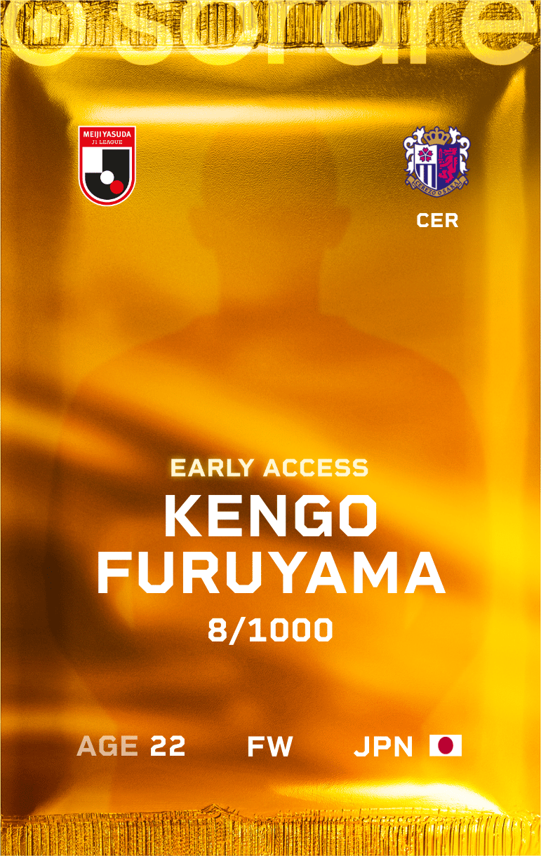 Kengo Furuyama 2025-26 • Limited 8/1000