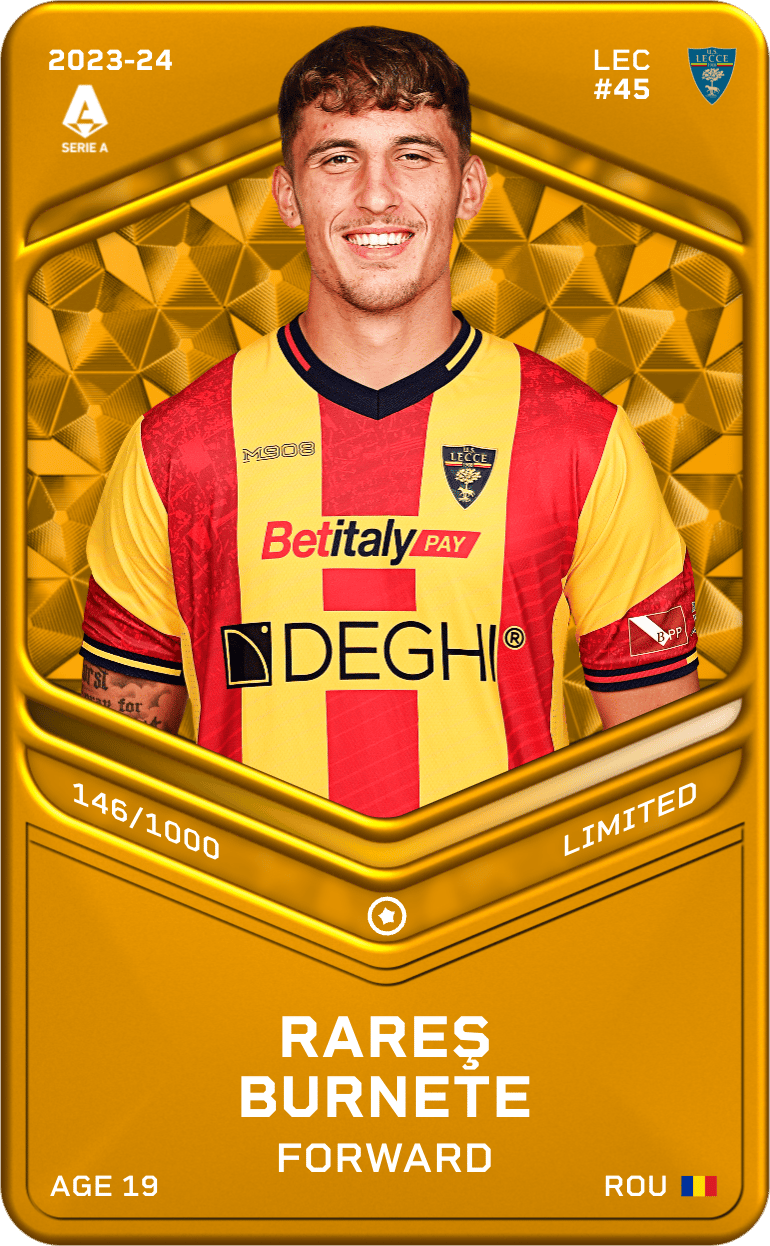 Rareş Burnete 2023-24 • Limited 146/1000