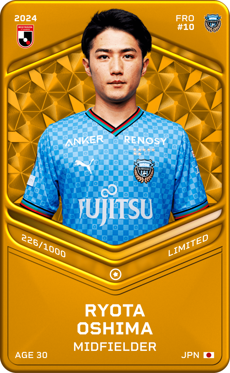 Ryota Oshima 2024-25 • Limited 226/1000