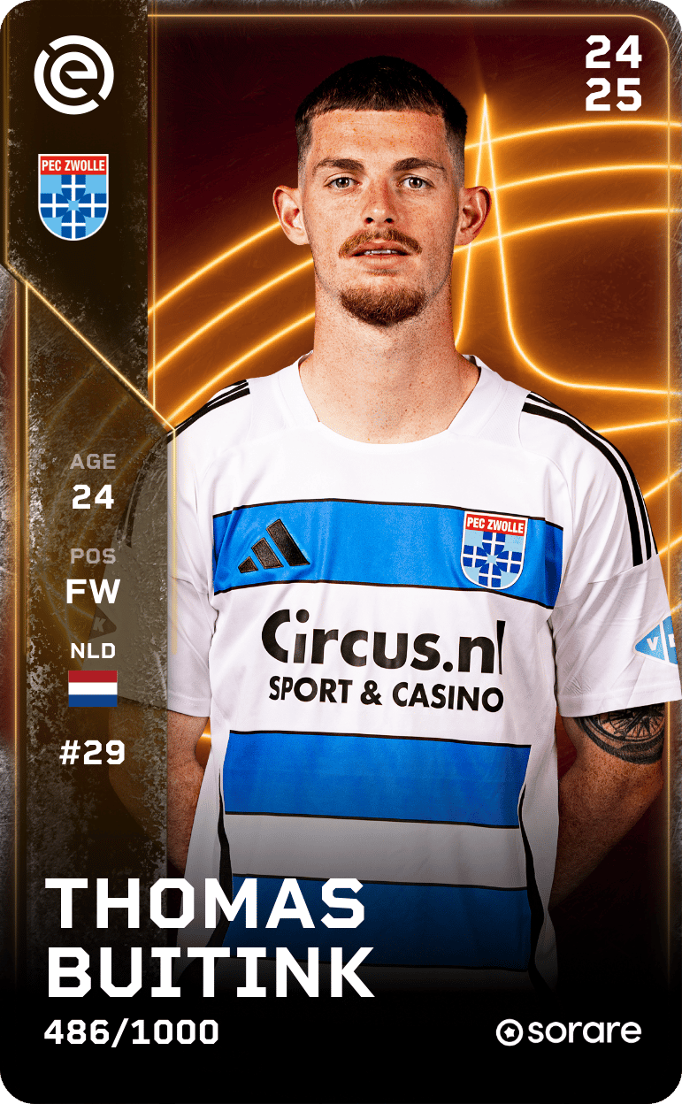 Thomas Buitink 2024-25 • Limited 486/1000