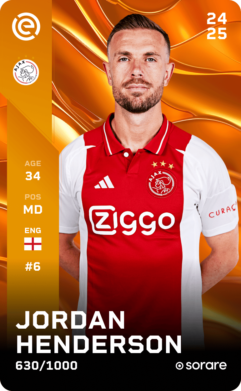 Jordan Henderson 2024-25 • Limited 630/1000