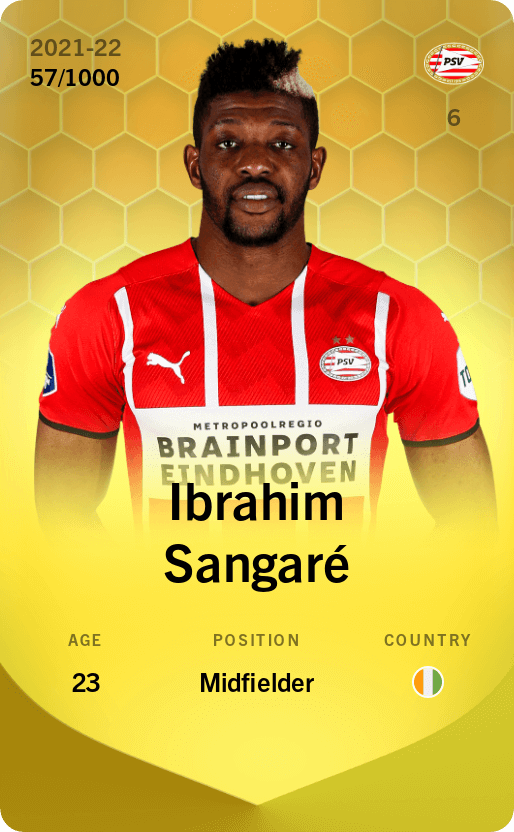 Ibrahim Sangaré 2021-22 • Limited 57/1000