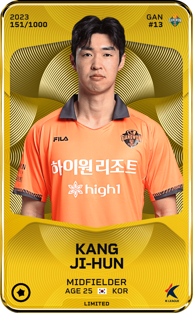 Kang Ji-Hun 2023-24 • Limited 151/1000