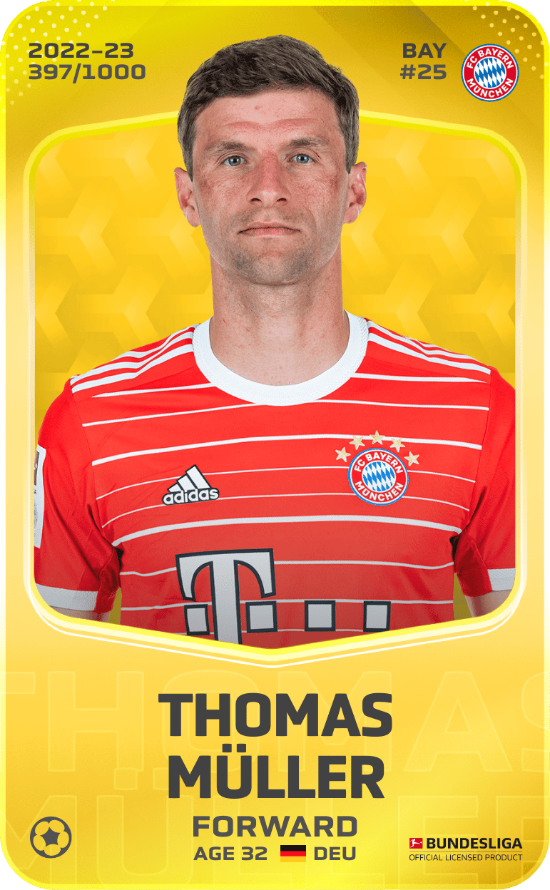 Thomas Müller 2022-23 • Limited 397/1000