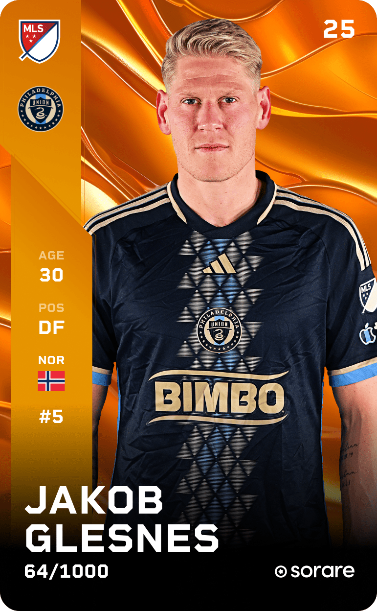 Jakob Glesnes 2025-26 • Limited 64/1000