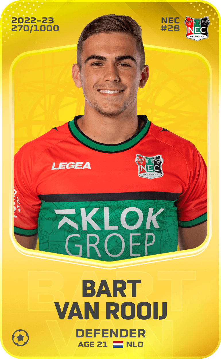 Bart van Rooij 2022-23 • Limited 270/1000