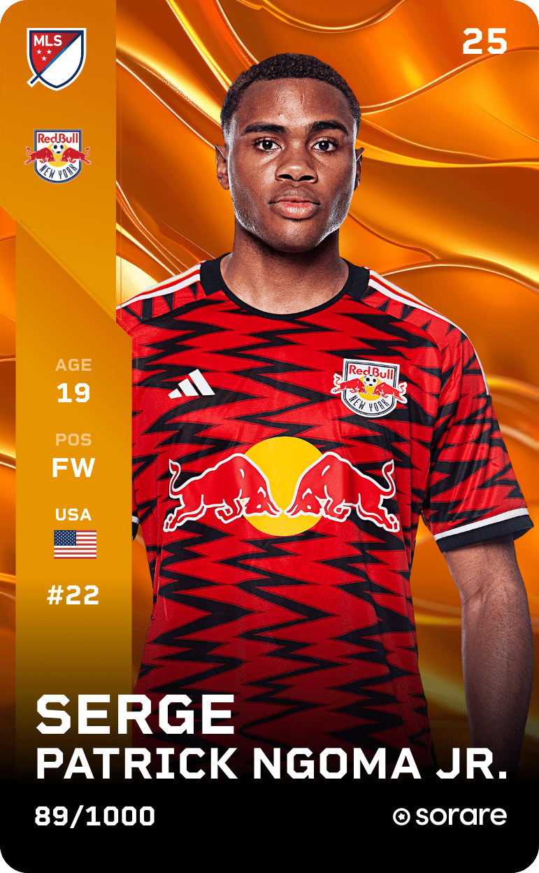 Serge Ngoma 2025-26 • Limited 89/1000