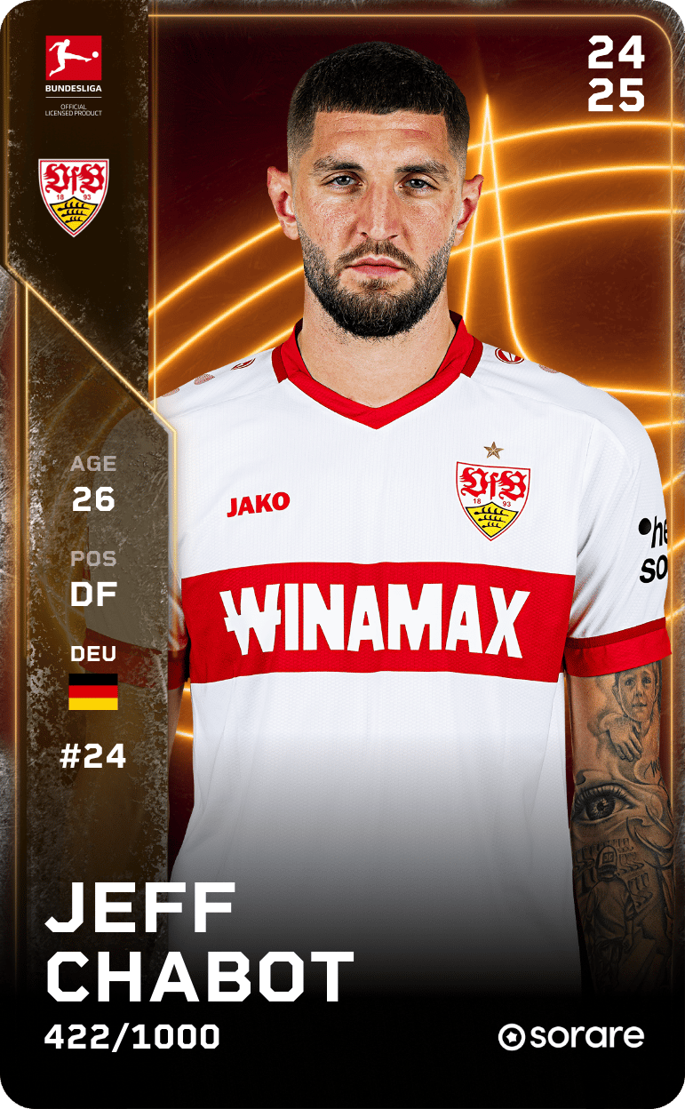 Jeff Chabot 2024-25 • Limited 422/1000