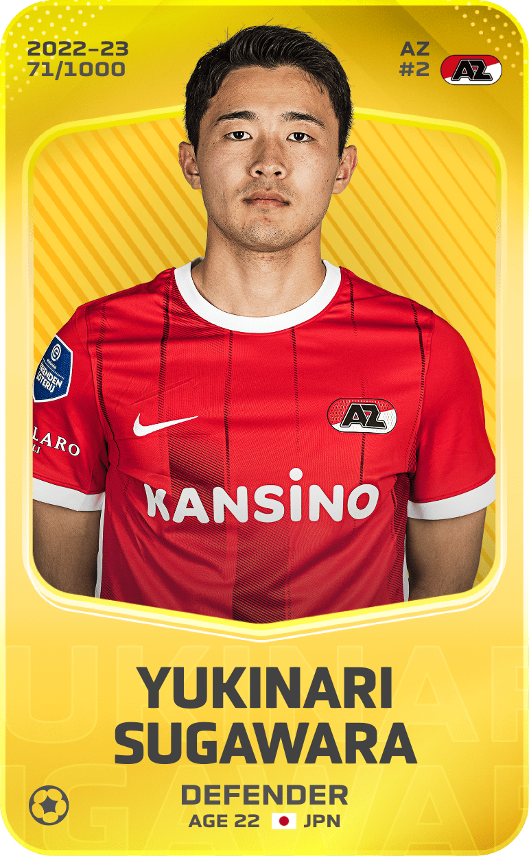 Yukinari Sugawara 2022-23 • Limited 71/1000