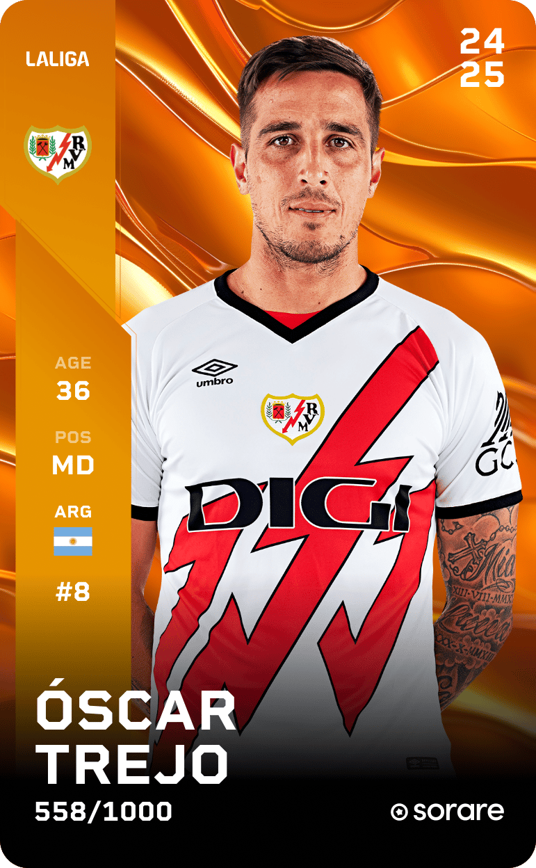 Óscar Trejo 2024-25 • Limited 558/1000