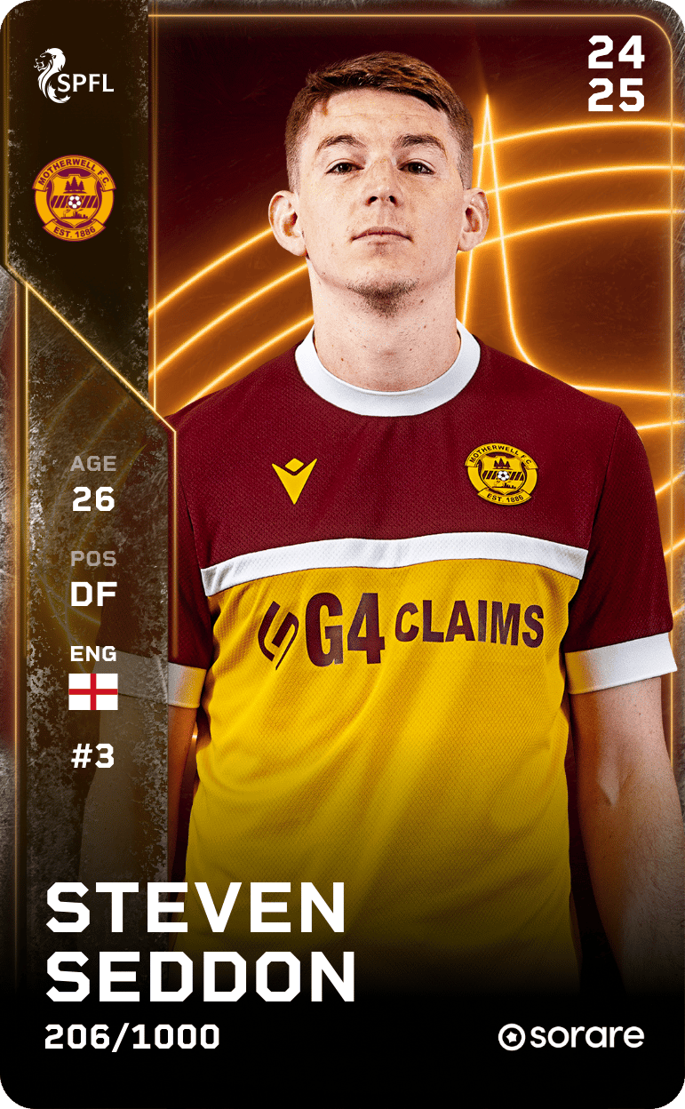Steven Seddon 2024-25 • Limited 206/1000