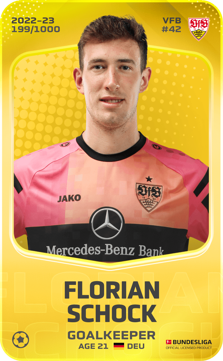 Florian Schock 2022-23 • Limited 199/1000