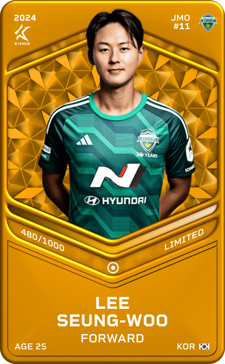 Lee Seung-Woo 2024-25 • Limited 480/1000