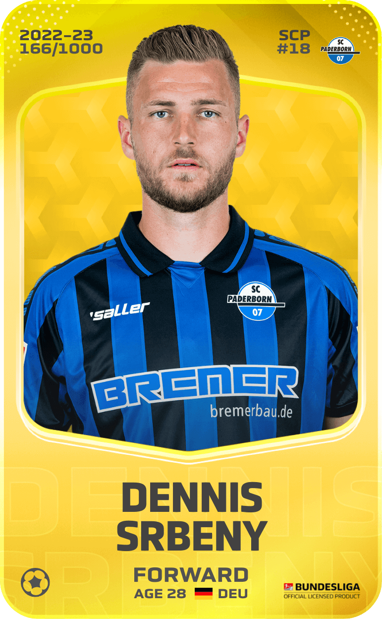Dennis Srbeny 2022-23 • Limited 166/1000