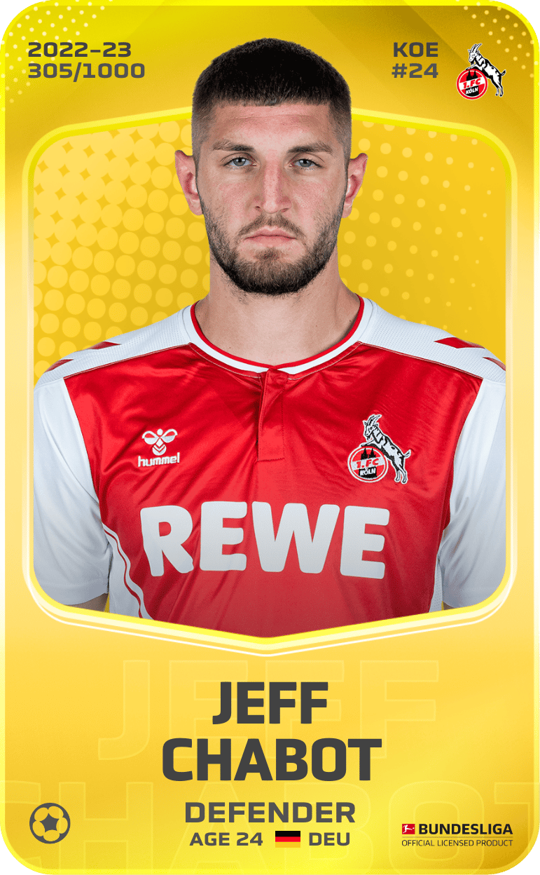 Jeff Chabot 2022-23 • Limited 305/1000