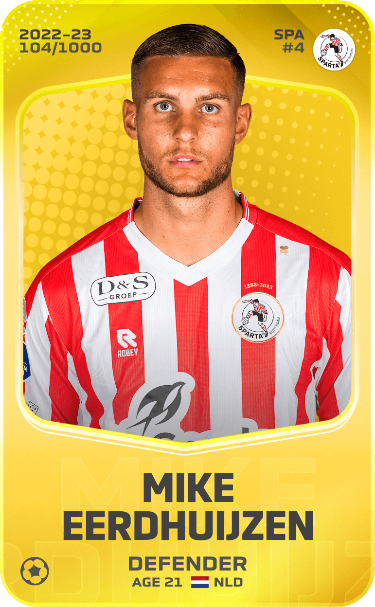 Mike Eerdhuijzen 2022-23 • Limited 104/1000