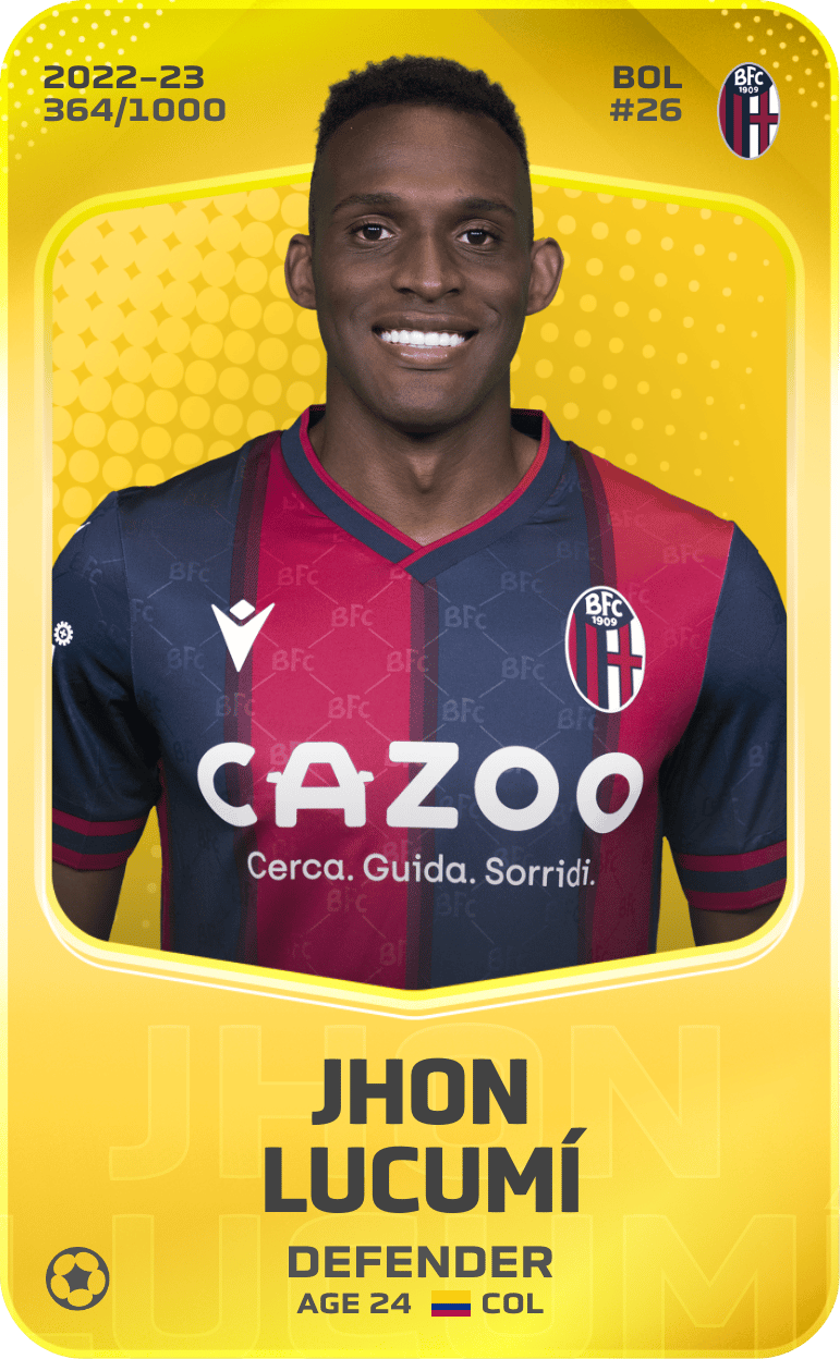 Jhon Lucumí 2022-23 • Limited 364/1000