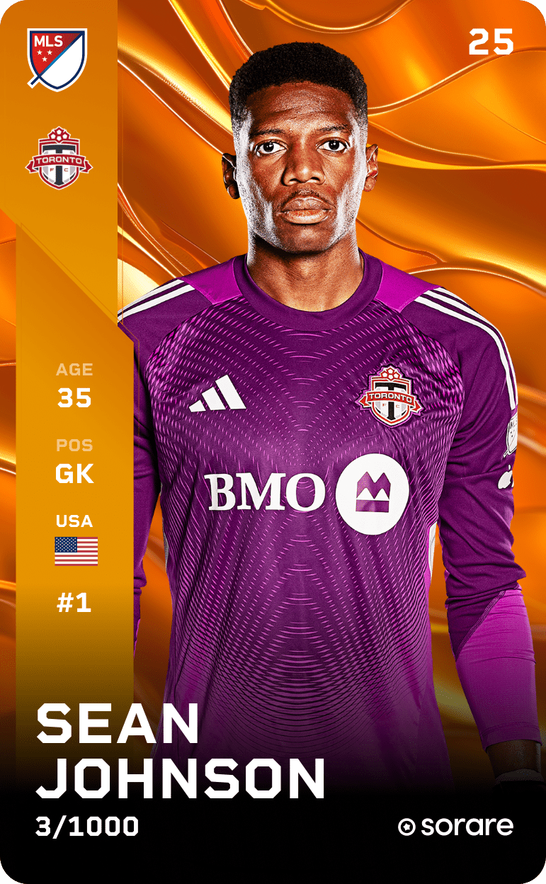 Sean Johnson 2025-26 • Limited 3/1000