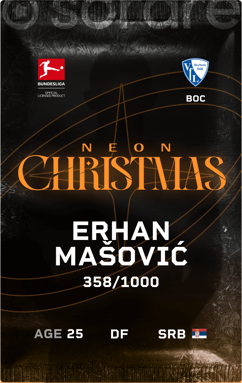 Erhan Mašović 2024-25 • Limited 358/1000