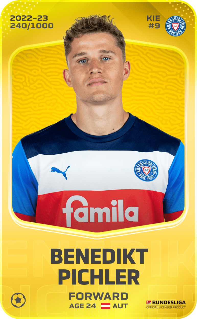 Benedikt Pichler 2022-23 • Limited 240/1000