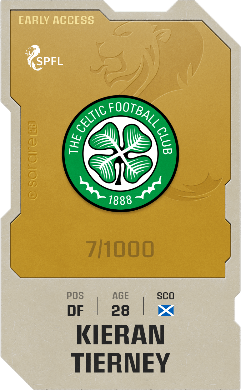 Kieran Tierney 2025-26 • Limited 7/1000