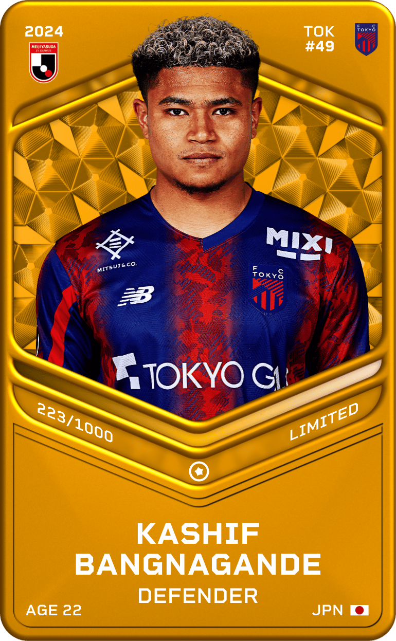 Kashif Bangnagande 2024-25 • Limited 223/1000