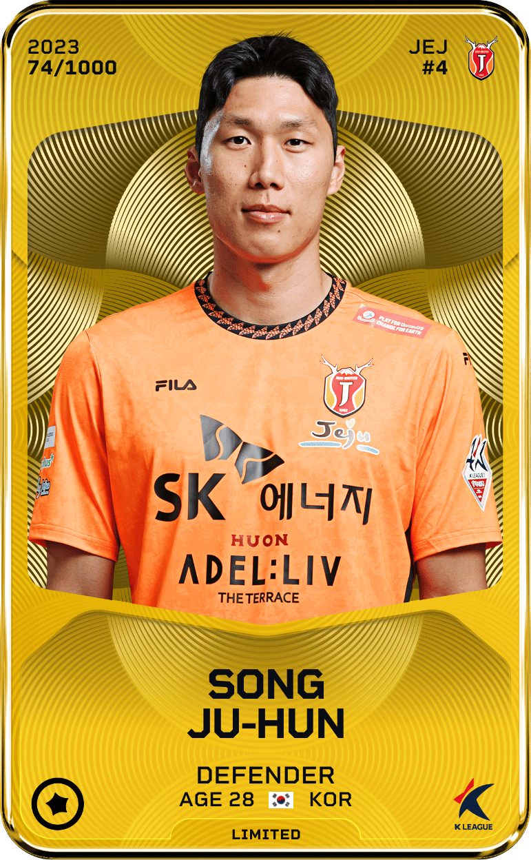 Song Ju-Hun 2023-24 • Limited 74/1000