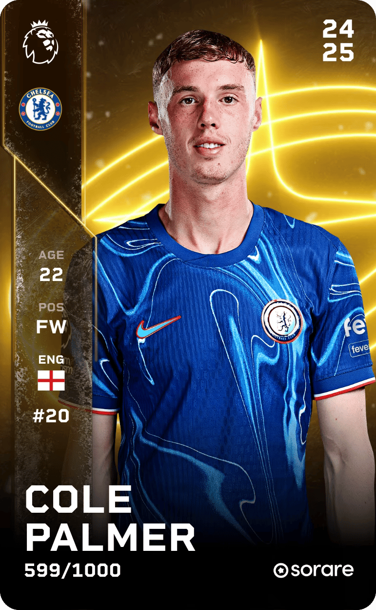 Cole Palmer 2024-25 • Limited 599/1000