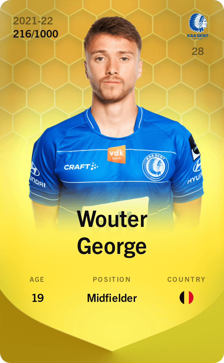 Wouter George 2021-22 • Limited 216/1000