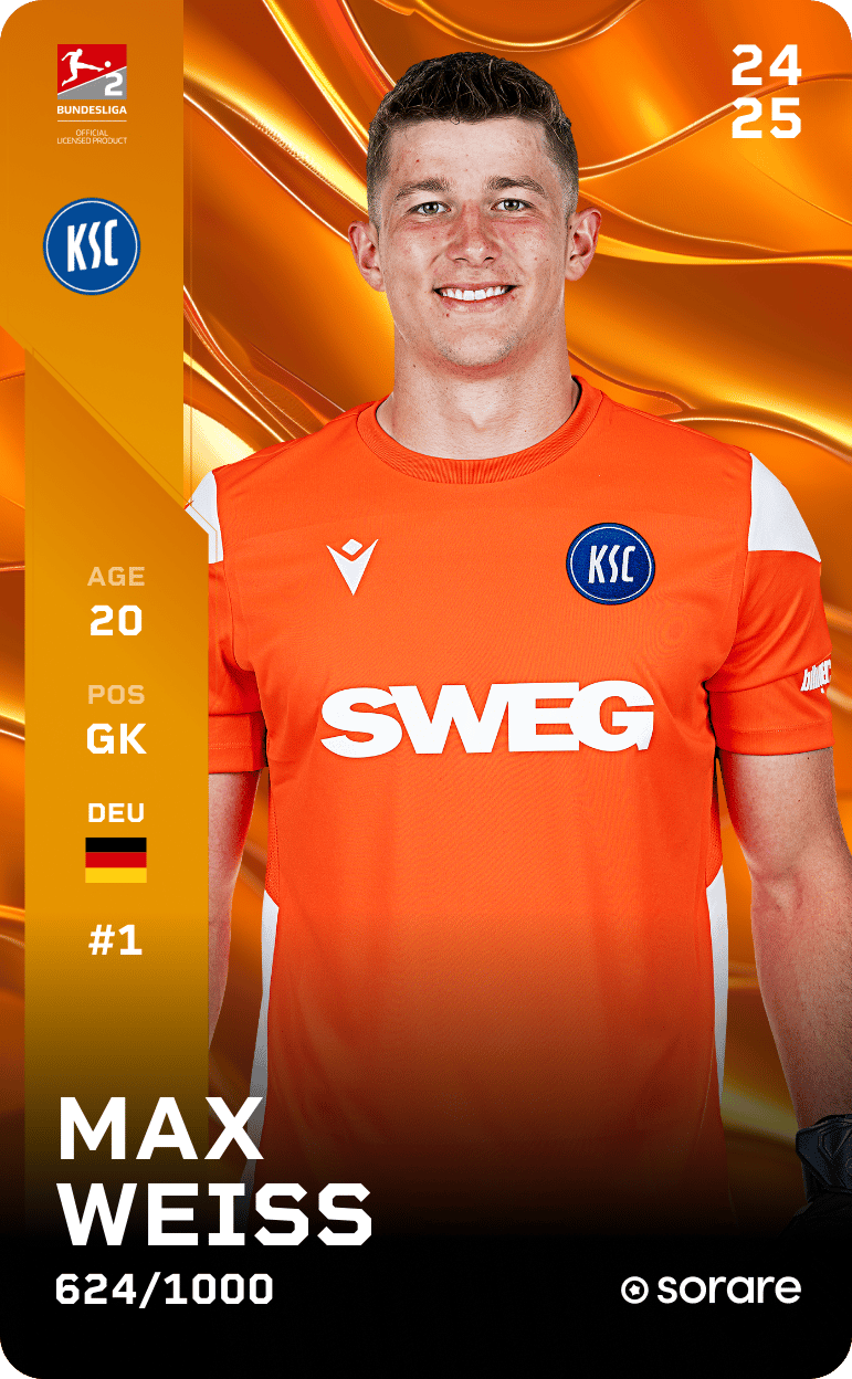 Max Weiß 2024-25 • Limited 624/1000