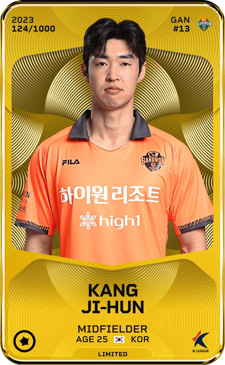 Kang Ji-Hun 2023-24 • Limited 124/1000
