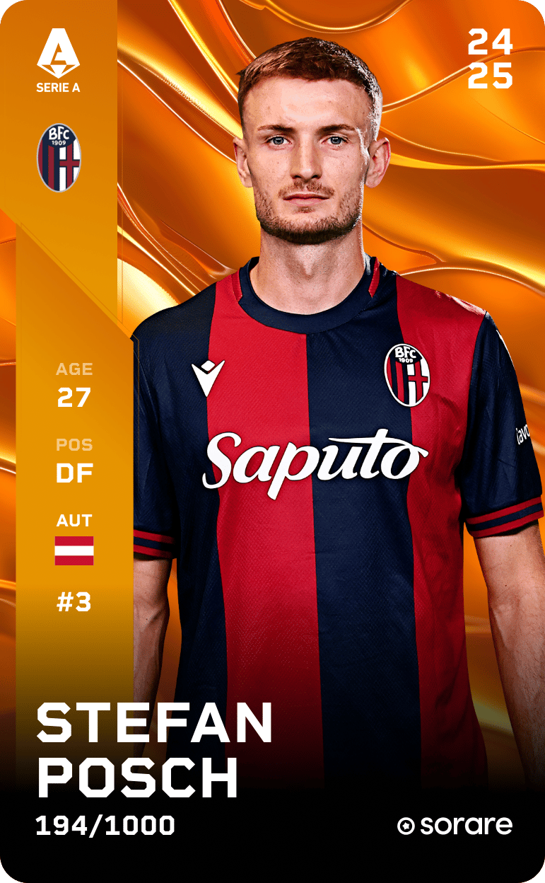 Stefan Posch 2024-25 • Limited 194/1000