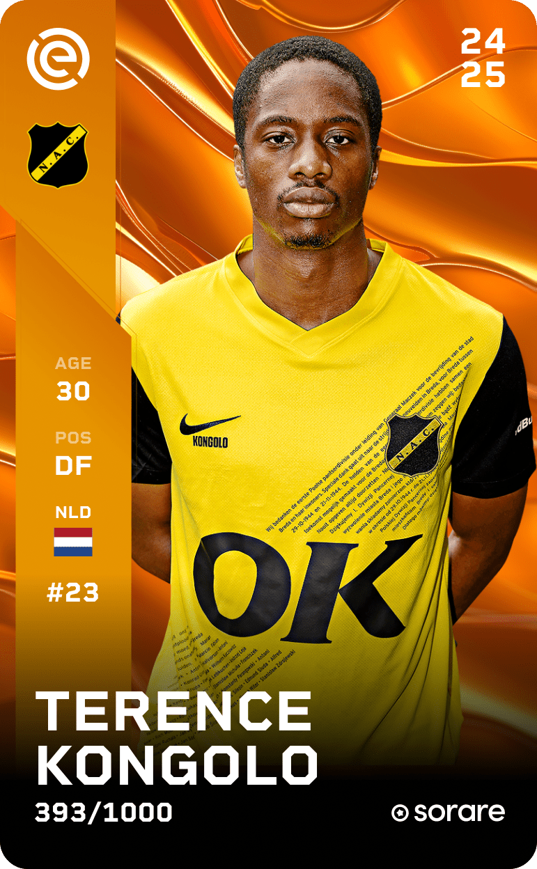 Terence Kongolo 2024-25 • Limited 393/1000