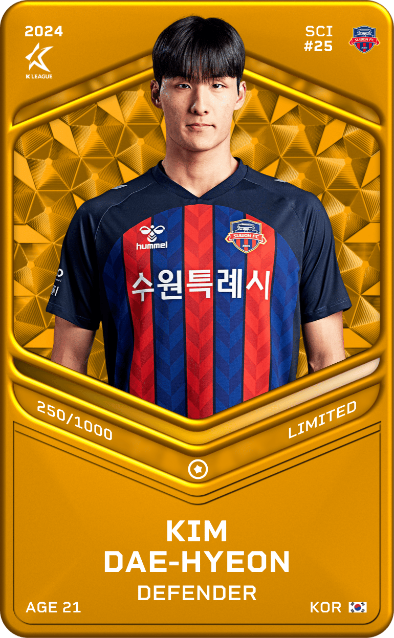 Kim Dae-Hyeon 2024-25 • Limited 250/1000