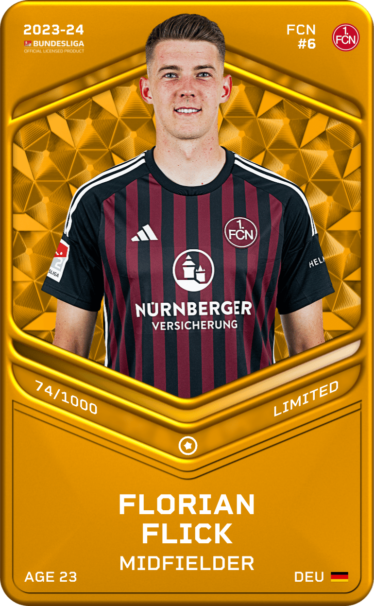 Florian Flick 2023-24 • Limited 74/1000