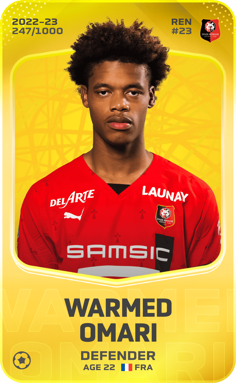 Warmed Omari 2022-23 • Limited 247/1000