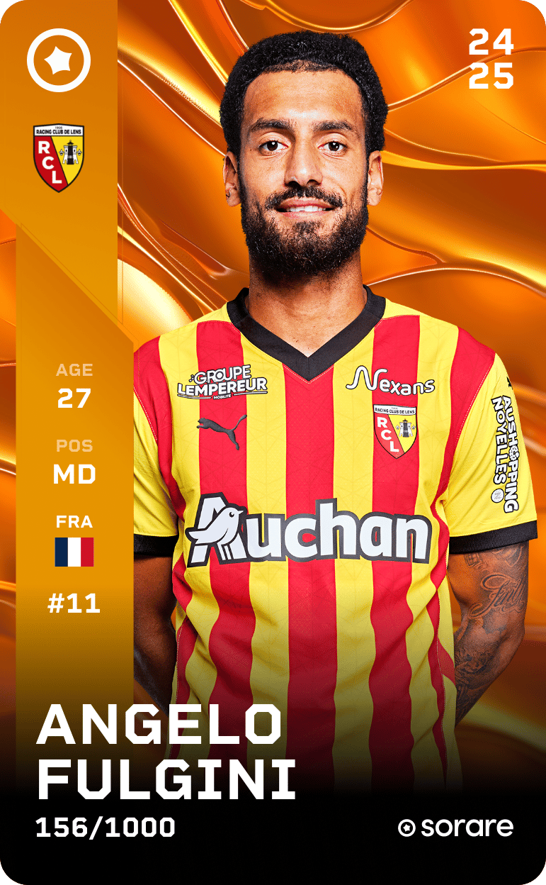 Angelo Fulgini 2024-25 • Limited 156/1000
