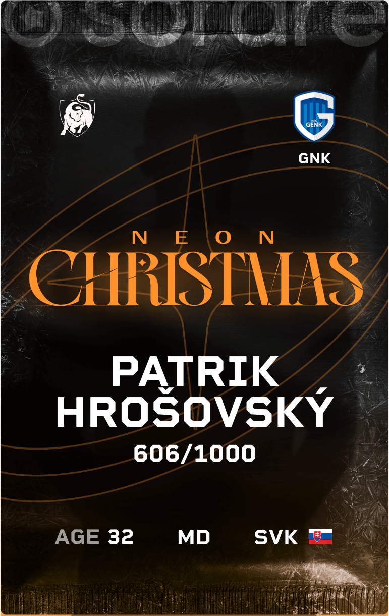 Patrik Hrošovský 2024-25 • Limited 606/1000