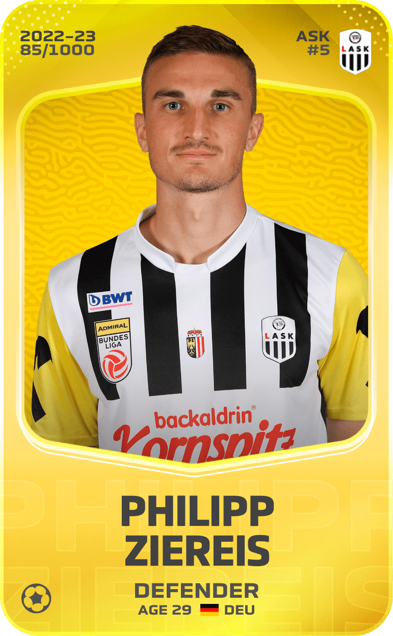 Philipp Ziereis 2022-23 • Limited 85/1000