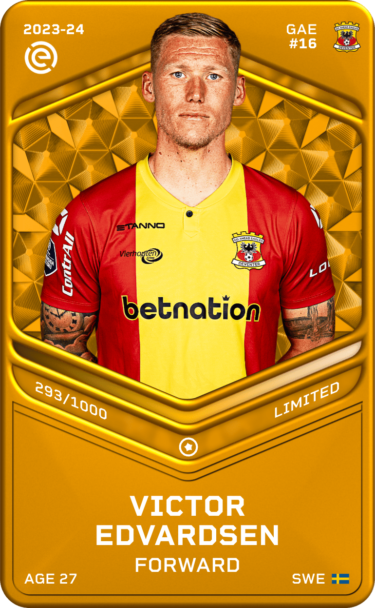 Victor Edvardsen 2023-24 • Limited 293/1000