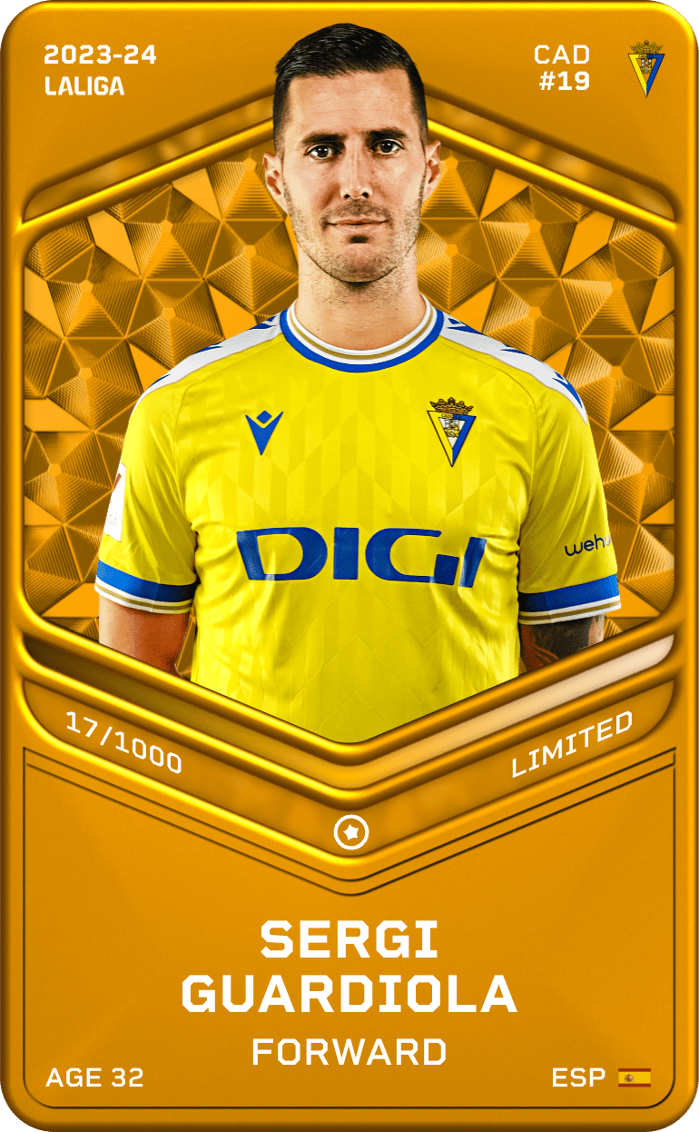 Sergi Guardiola 2023-24 • Limited 17/1000