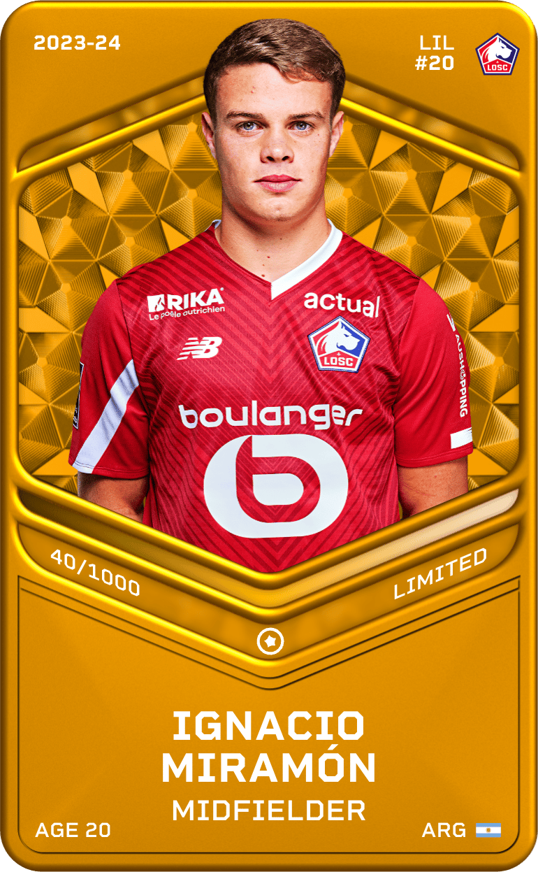Ignacio Miramón 2023-24 • Limited 40/1000