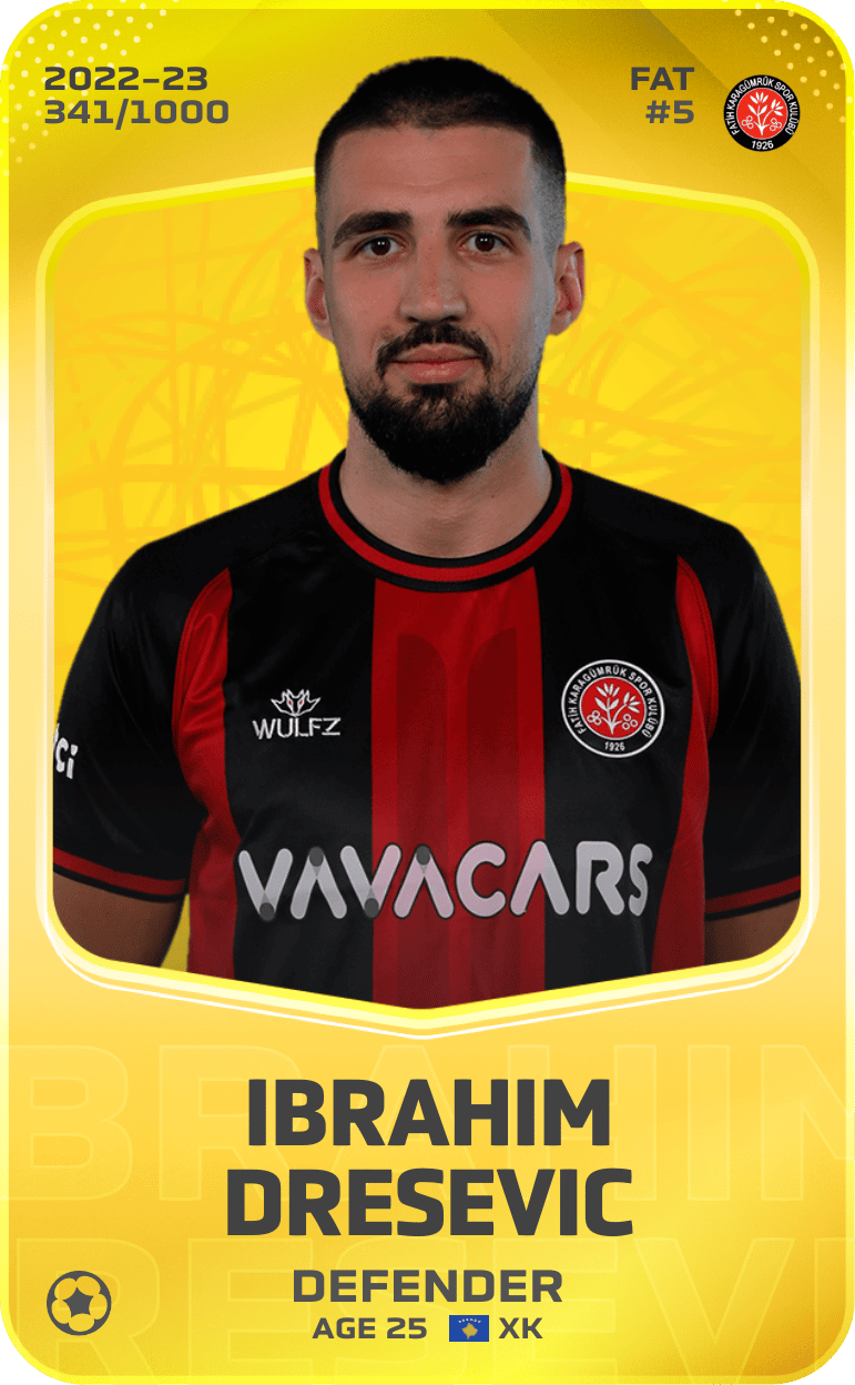 Ibrahim Dresevic 2022-23 • Limited 341/1000