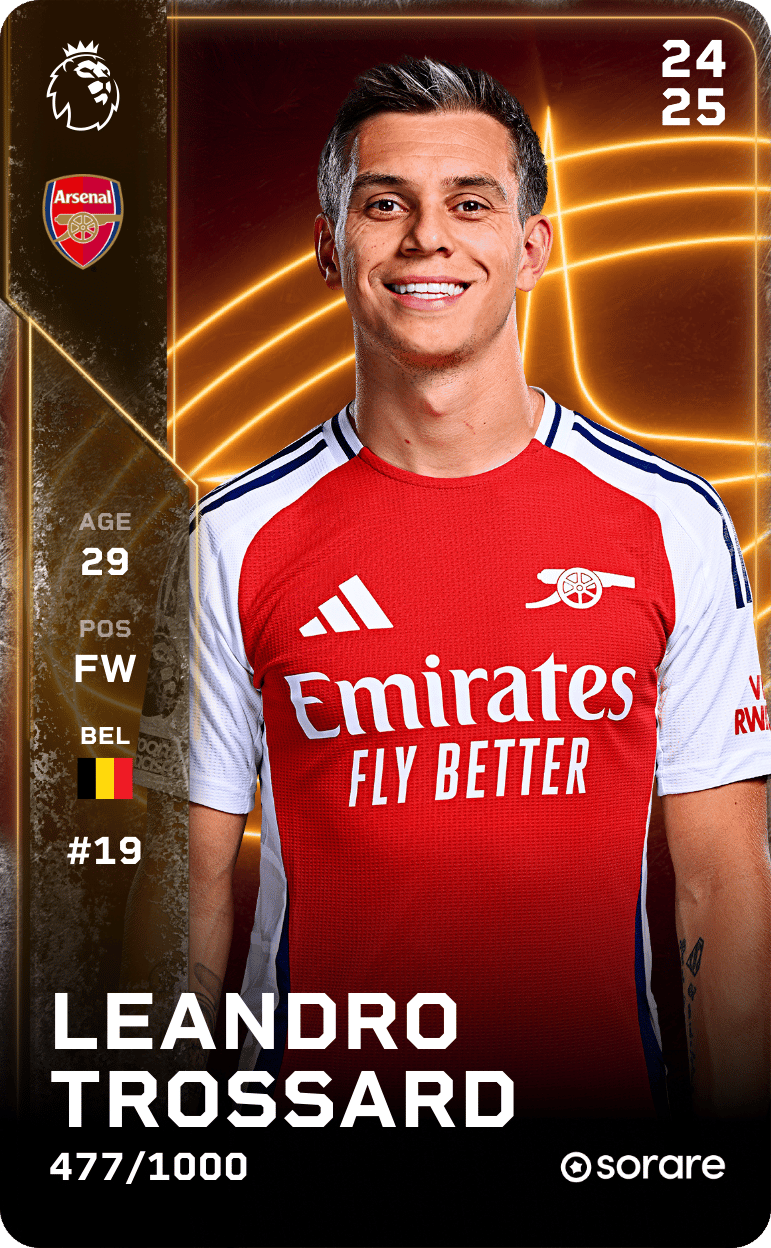 Leandro Trossard 2024-25 • Limited 477/1000
