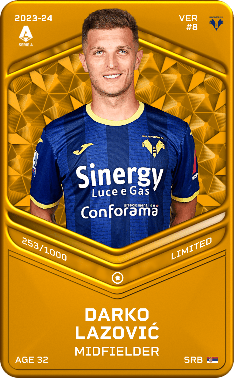 Darko Lazović 2023-24 • Limited 253/1000