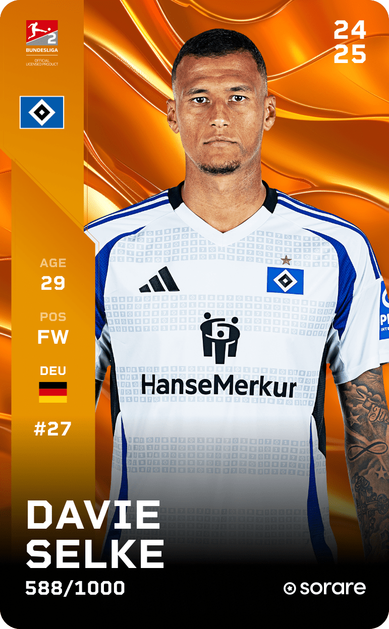Davie Selke 2024-25 • Limited 588/1000