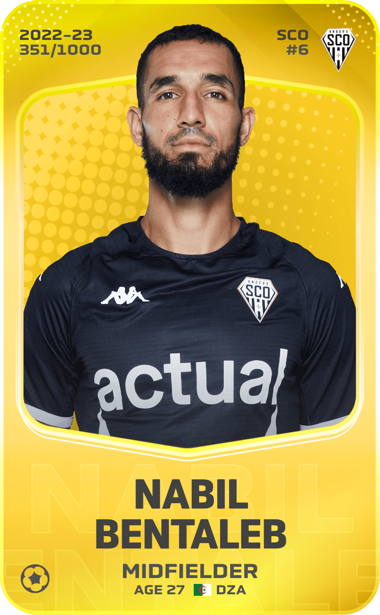 Nabil Bentaleb 2022-23 • Limited 351/1000