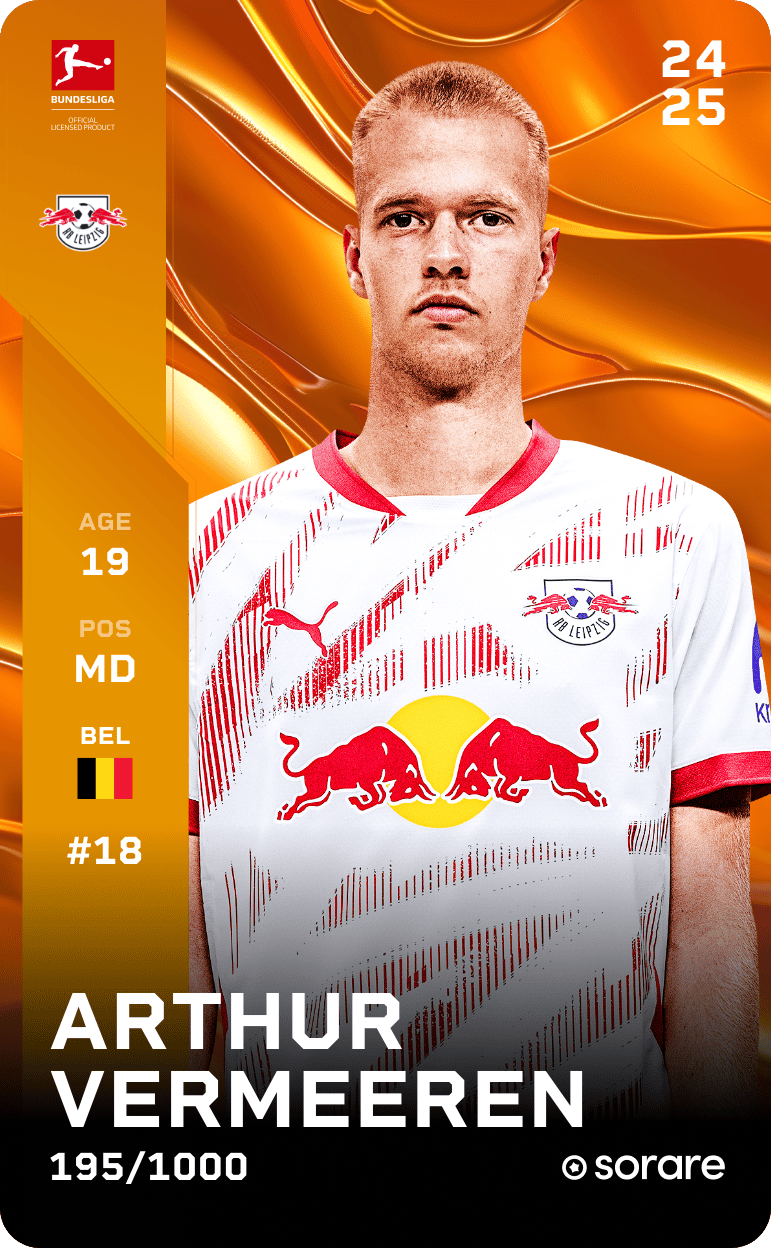Arthur Vermeeren 2024-25 • Limited 195/1000
