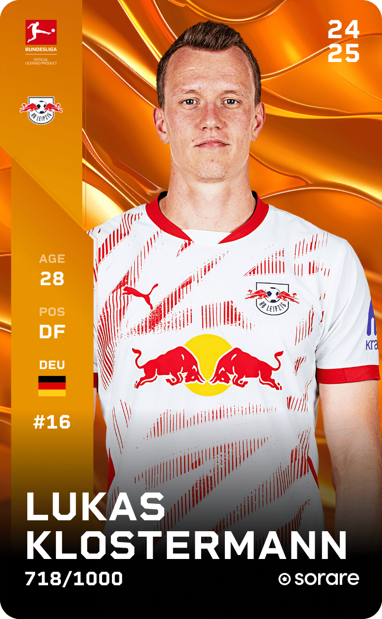 Lukas Klostermann 2024-25 • Limited 718/1000