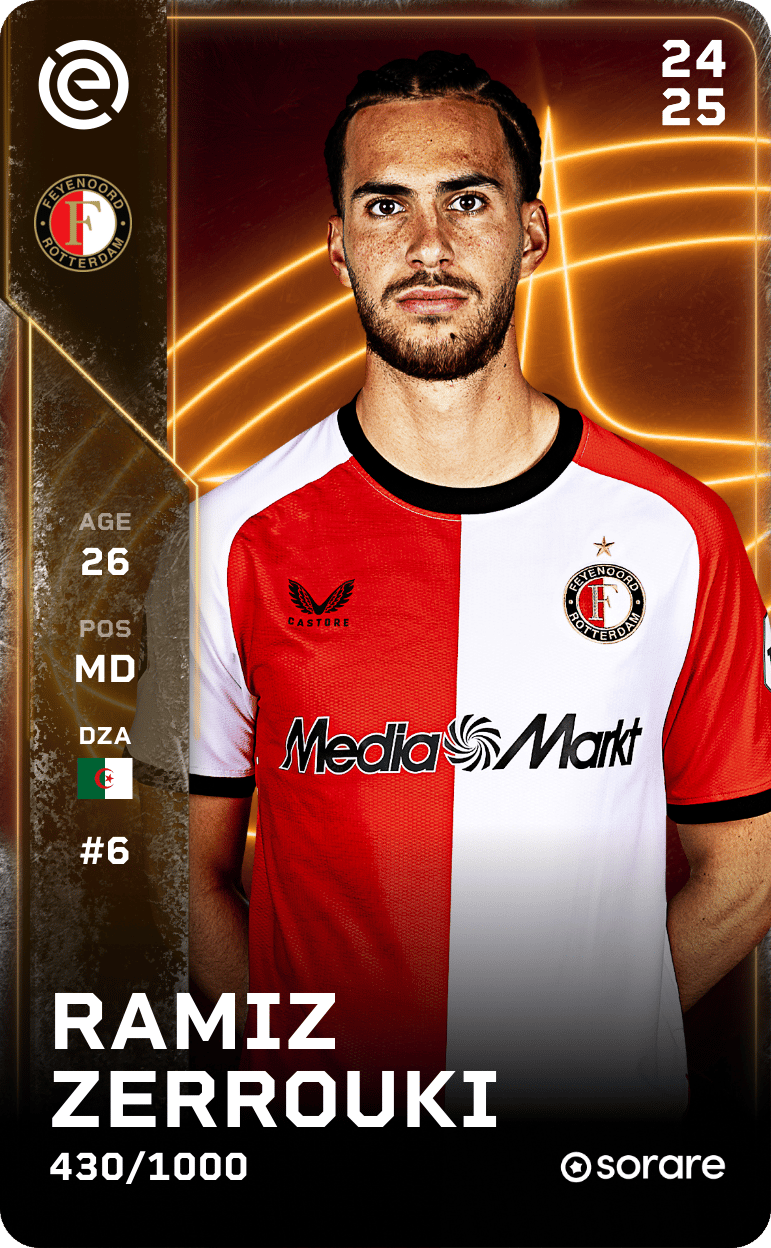 Ramiz Zerrouki 2024-25 • Limited 430/1000